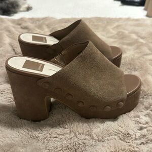 Dolce Vita platform mules
